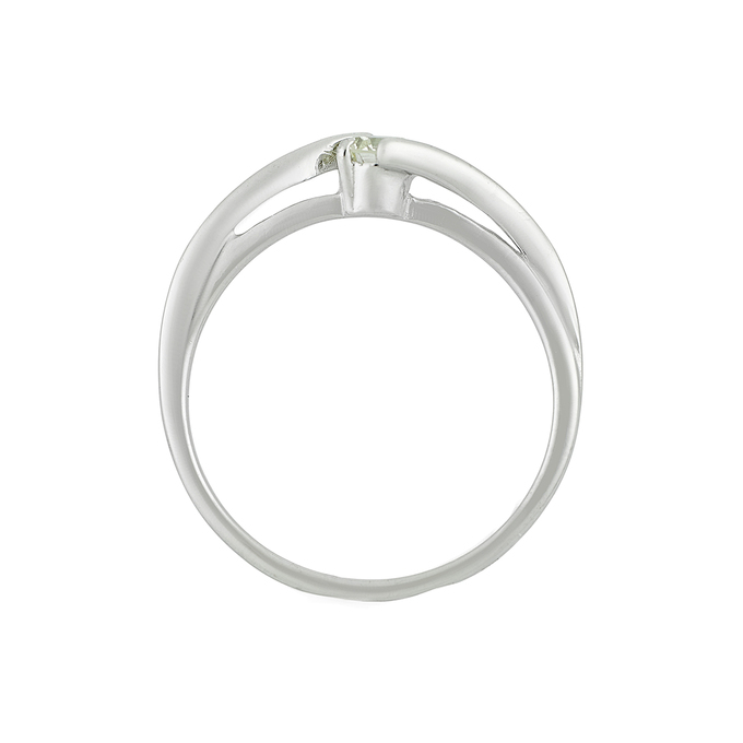 Кольцо из золота 585 пробы c бриллиантом, Л 3309 7673 за 26320