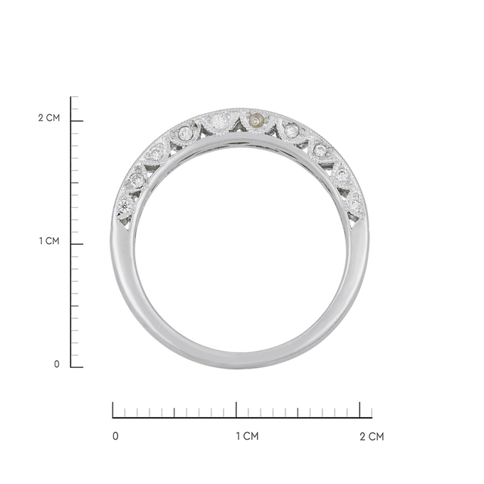 Кольцо из золота 750 пробы c бриллиантами, Л 5406 1421 за 67000