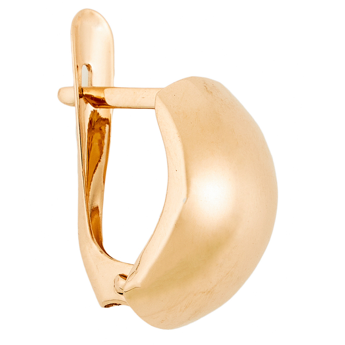 Серьги из красного золота 585 пробы