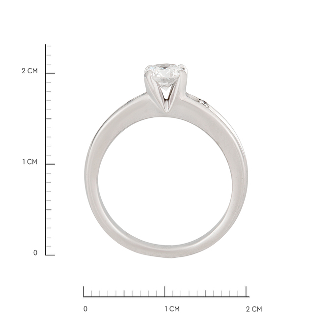 Кольцо из золота 585 пробы c бриллиантами, Л 2913 3583 за 186000