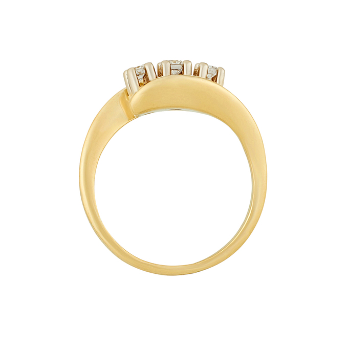 Кольцо из золота 750 пробы c бриллиантами, Л 2213 1692 за 84000