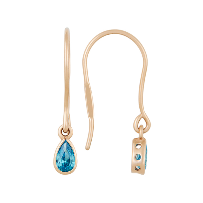 Серьги из золота 585 пробы