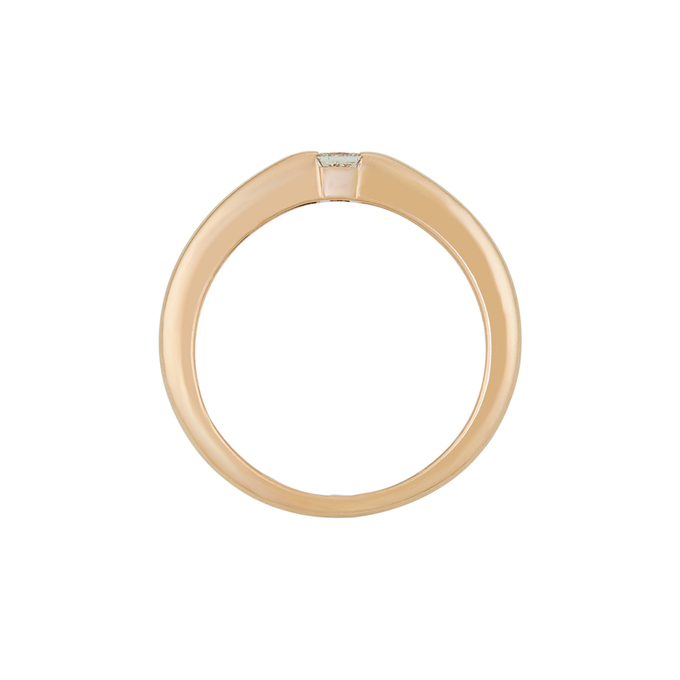 Кольцо из золота 585 пробы c бриллиантом, Л 2213 0691 за 45120