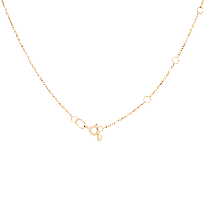 Колье из золота 585 пробы c бриллиантами