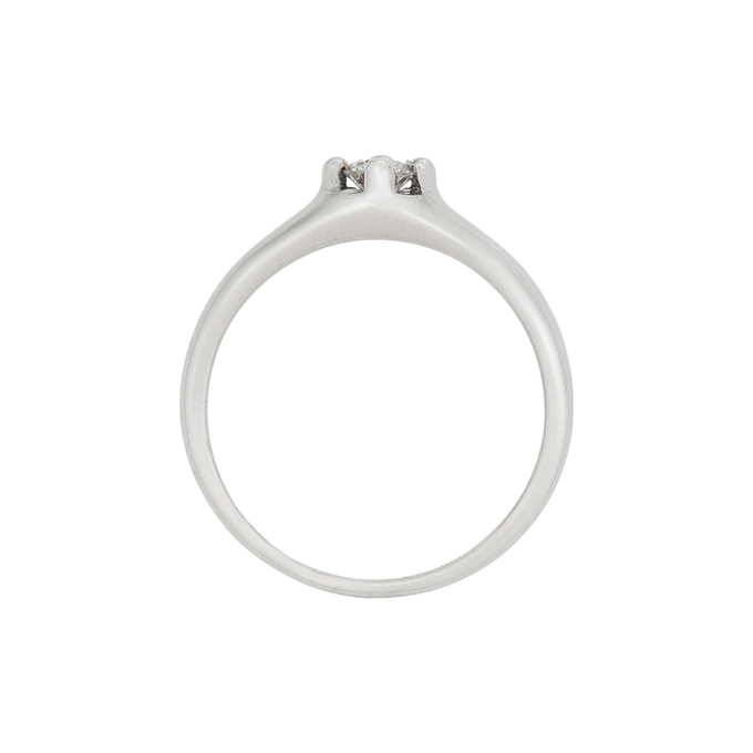 Кольцо из золота 750 пробы c бриллиантом, Л 7303 0751 за 43600