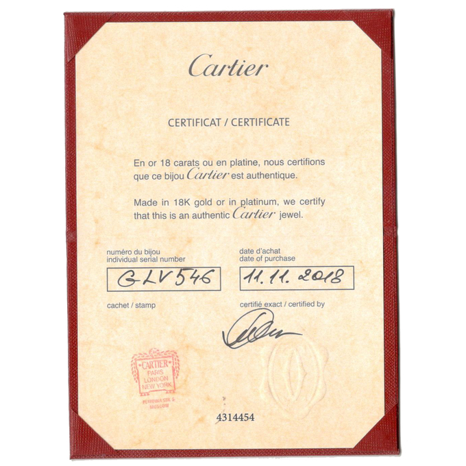 Кольцо Cartier Trinity, Л 2813 3696 за 130000