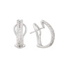 Серьги из золота 585 пробы с бриллиантами