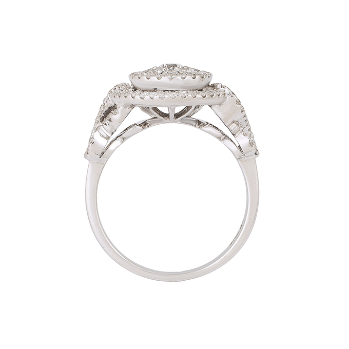 Кольцо из золота 750 пробы c бриллиантами, Л 0803 4847 за 115000