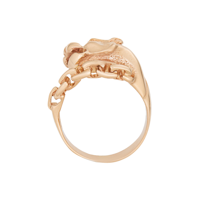 Кольцо из золота 585 пробы c фианитом, Л 2212 7997 за 72000