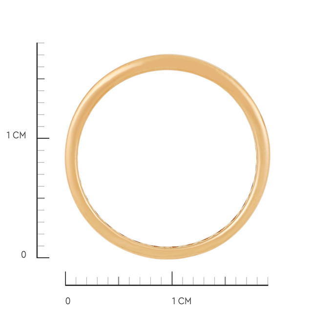 Кольцо из золота 585 пробы c бриллиантами, Л 3911 5491 за 15600