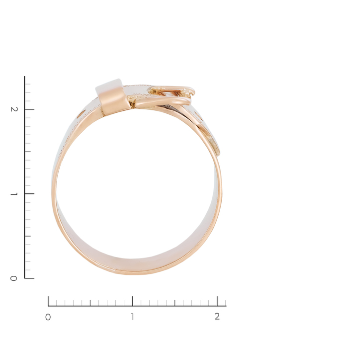 Кольцо из красного золота 585 пробы