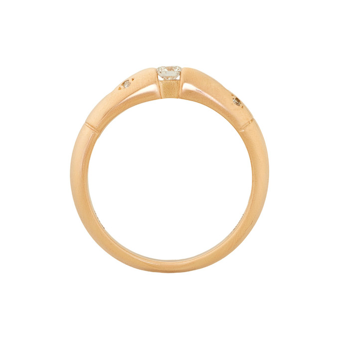 Кольцо из золота 585 пробы c бриллиантами, Л 2812 3676 за 52700