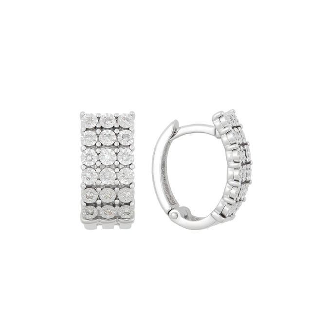 Серьги из золота 585 пробы c бриллиантами, К 0000 2634 за 57800