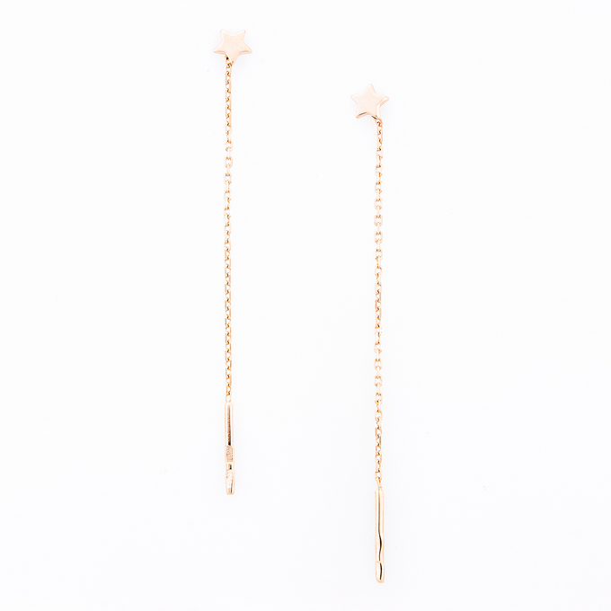 Серьги из золота 585 пробы