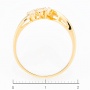 Кольцо из желтого золота 750 пробы c 14 бриллиантами Л31110407 фото 4