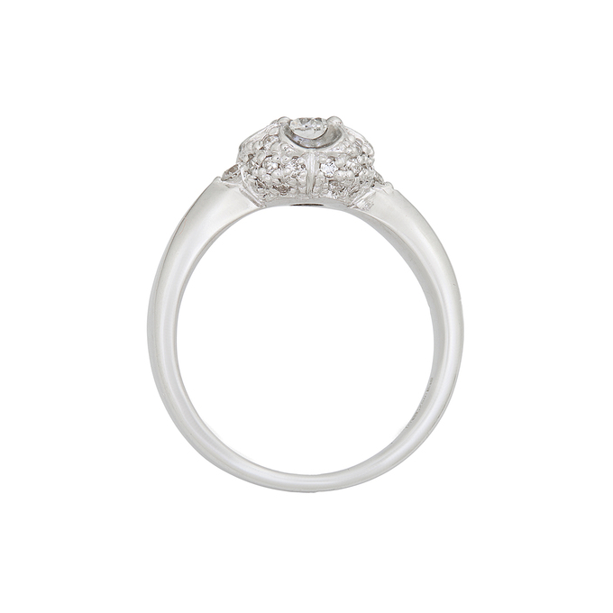 Кольцо из золота 750 пробы c бриллиантами, Л 4107 1691 за 131530