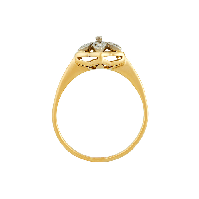 Кольцо из золота 750 пробы c бриллиантами, Л 1809 4795 за 67920