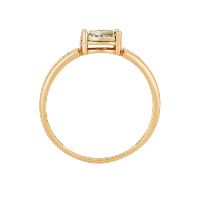 Кольцо из золота 585 пробы c бриллиантами, Л 3911 4383 за 30320