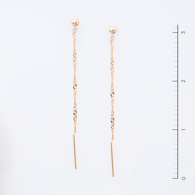 Серьги из золота 585 пробы