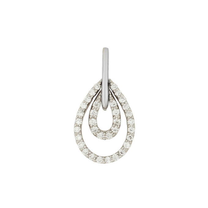 Подвеска из золота 750 пробы c бриллиантами, Л 2213 1664 за 25000