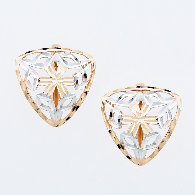 Серьги из золота 585 пробы