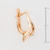 Серьги из золота 585 пробы c 6 бриллиантами