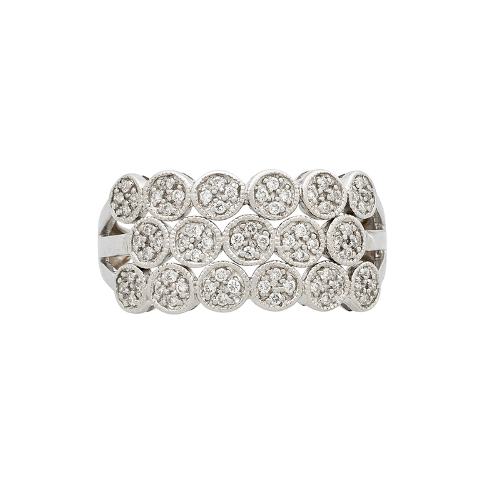 Кольцо из золота 585 пробы c бриллиантами, Л 4107 4192 за 62230