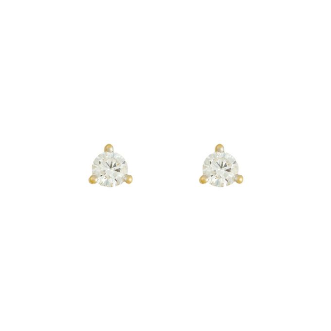 Серьги из золота 585 пробы с бриллиантами, Л 0614 2162 за 56000