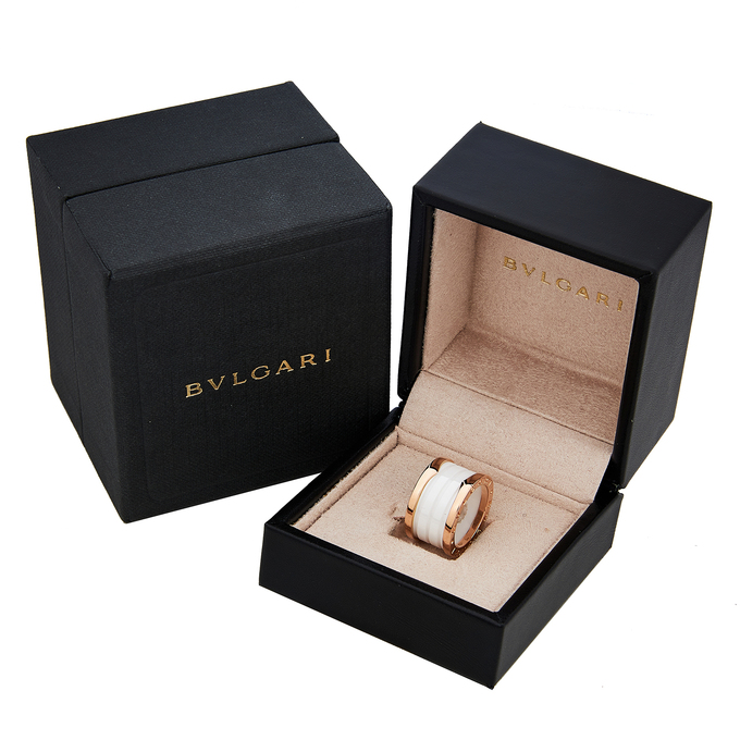 Кольцо Bvlgari B.Zero1 Ceramic, Л 2812 2131 за 130000