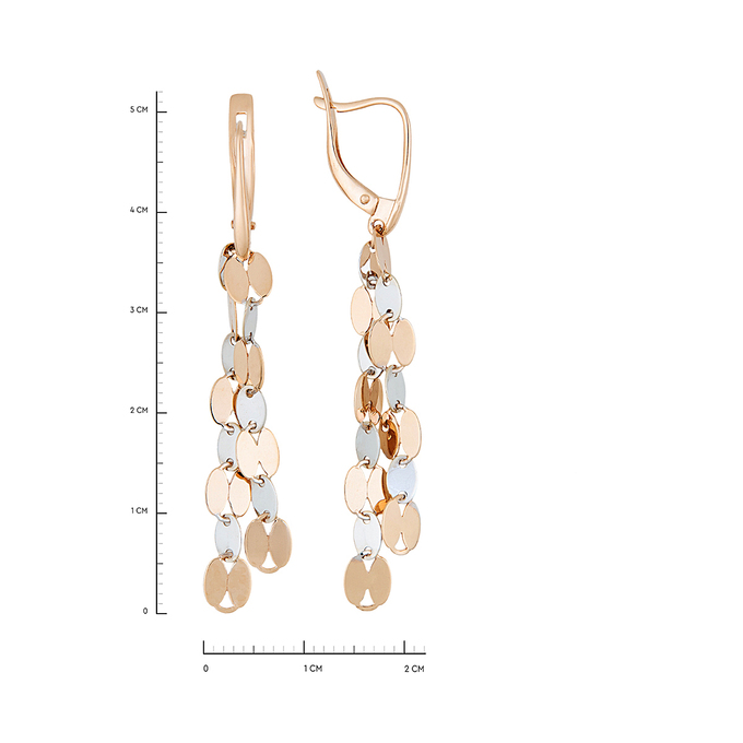 Серьги из золота 585 пробы, Л 4507 9295 за 27200