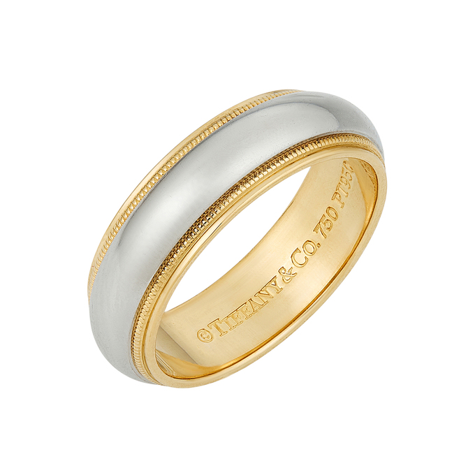 Кольцо Tiffany & Co Wedding Band, Л 1911 7779 за 115000