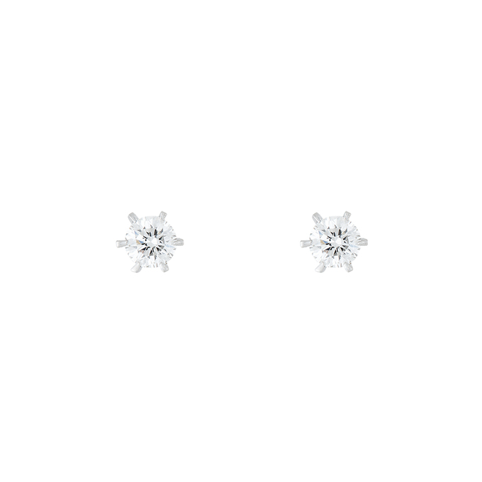 Серьги из золота 585 пробы c бриллиантом, К 0000 2009 за 119000
