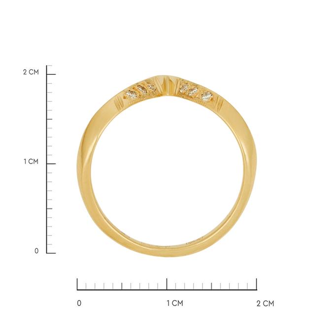 Кольцо из золота 750 пробы c бриллиантами, Л 4710 7076 за 60400