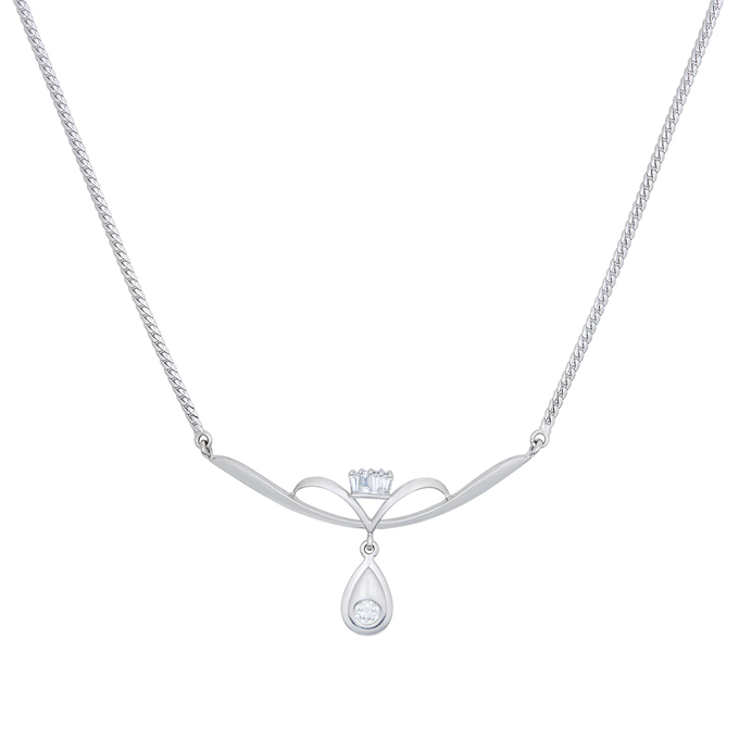 Колье из золота 585 пробы c бриллиантами, Л 0407 8575 за 70800