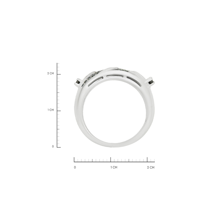 Кольцо из золота 585 пробы c бриллиантами, Л 6402 1251 за 123920
