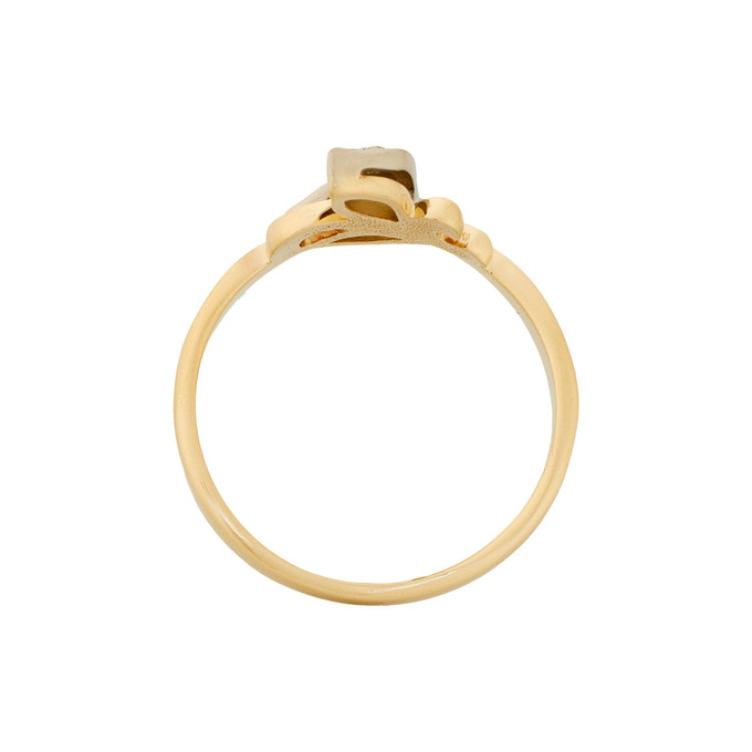 Кольцо из золота 750 пробы c бриллиантами, Л 0408 8456 за 47200