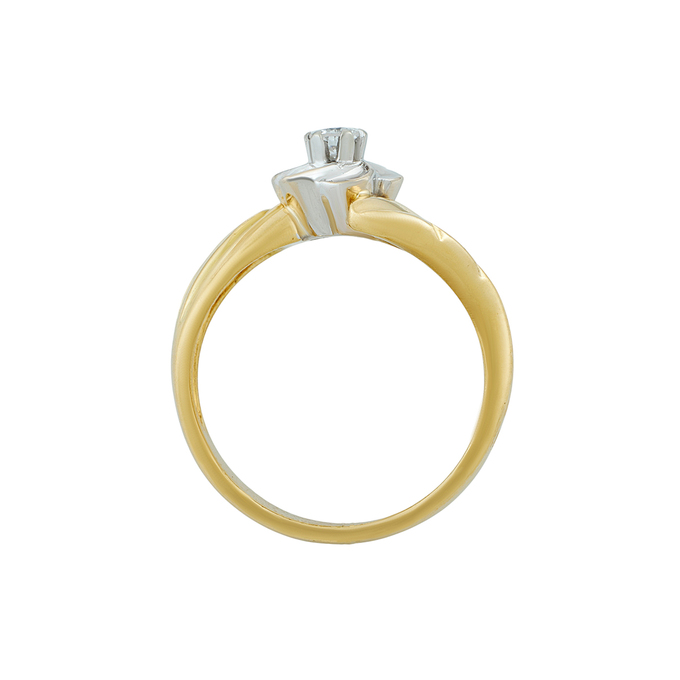 Кольцо из золота 750 пробы c бриллиантами, Л 2415 1209 за 113520