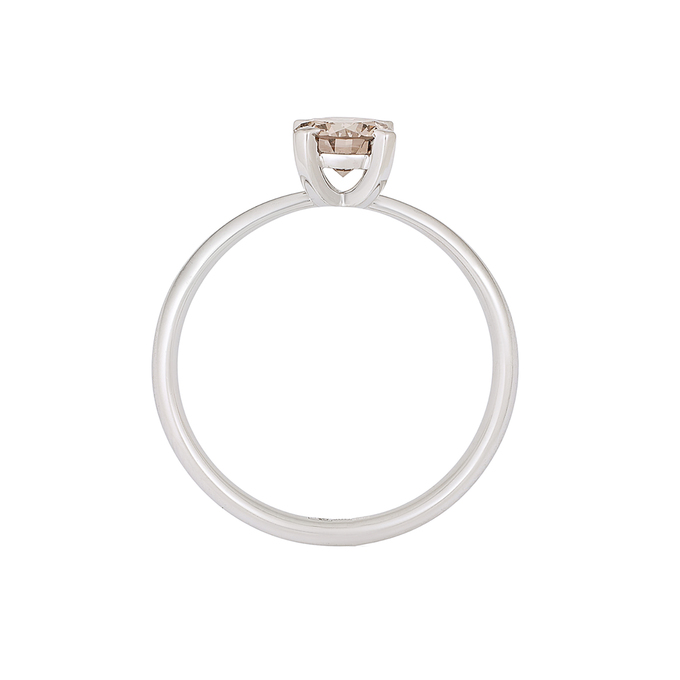 Кольцо из золота 585 пробы c бриллиантом, Л 2812 2041 за 111120