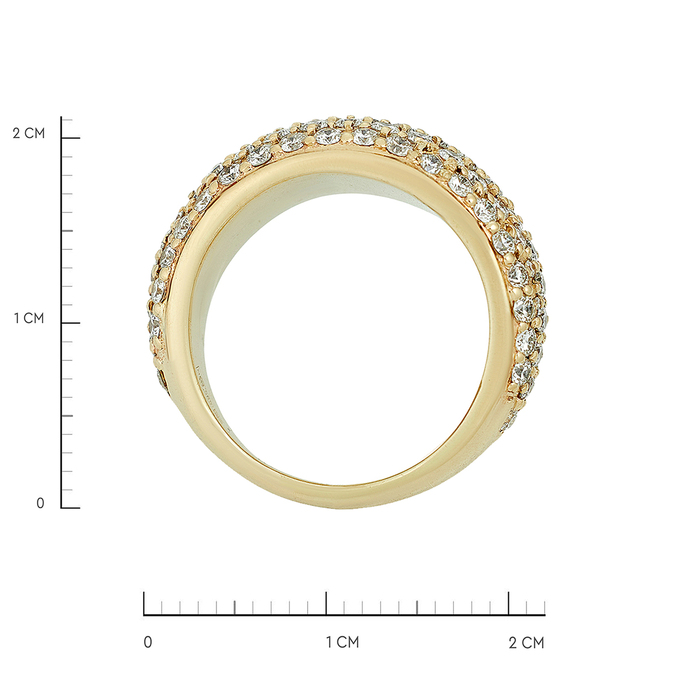 Кольцо из золота 585 пробы c бриллиантами, Л 5207 6715 за 129000