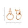 Серьги из золота 585 пробы