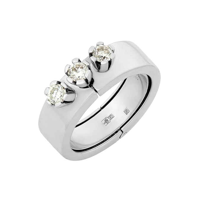 Кольцо из золота 585 пробы c бриллиантами, Л 2805 6274 за 115000