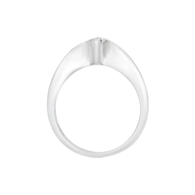 Кольцо из золота 750 пробы c бриллиантом, Л 1208 5120 за 75900