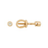 Серьги из золота 585 пробы с бриллиантами