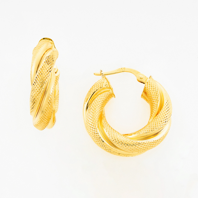 Серьги из золота 750 пробы