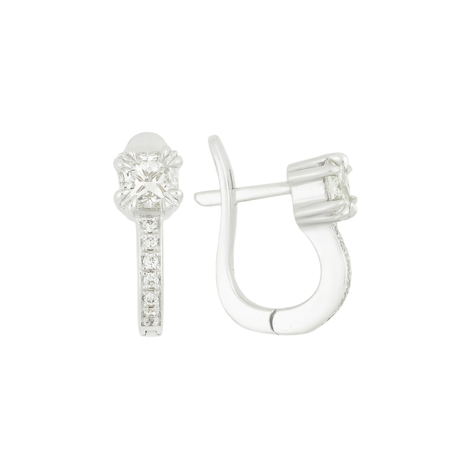 Серьги из золота 585 пробы с бриллиантами, Л 2313 6783 за 155000