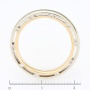 Кольцо из комбинированного золота 585 пробы c 20 бриллиантами Л16140561 фото 4