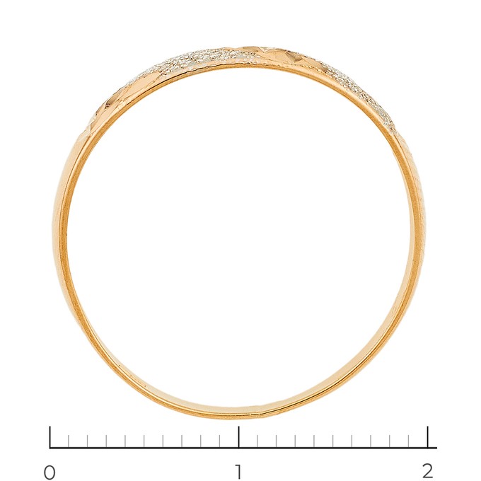 Кольцо из красного золота 585 пробы