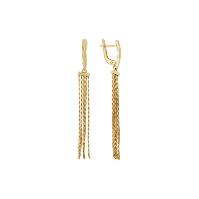 Серьги из золота 585 пробы