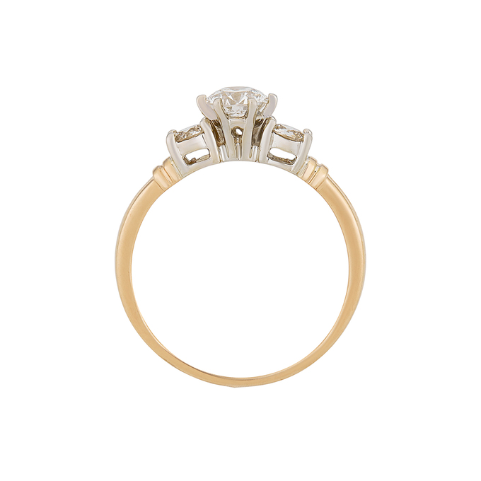 Кольцо из золота 585 пробы c бриллиантами, Л 2812 4296 за 108000