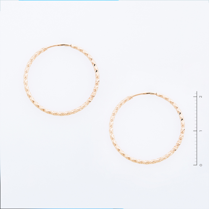 Серьги из золота 585 пробы